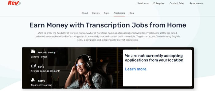 Rev-transcription company